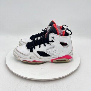 Nike Air Jordan Flight Club 91 Youth Size 4.5Y Women 6 DM1685-106 White Red Shoe